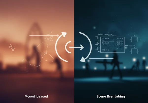 Visualizing mood vs. scene based switching in BDSM.