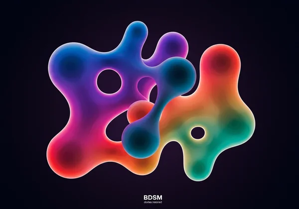 BDSM 角色多样性与流动性的抽象表现。