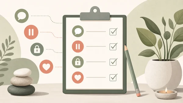 Boundary checklist for adults